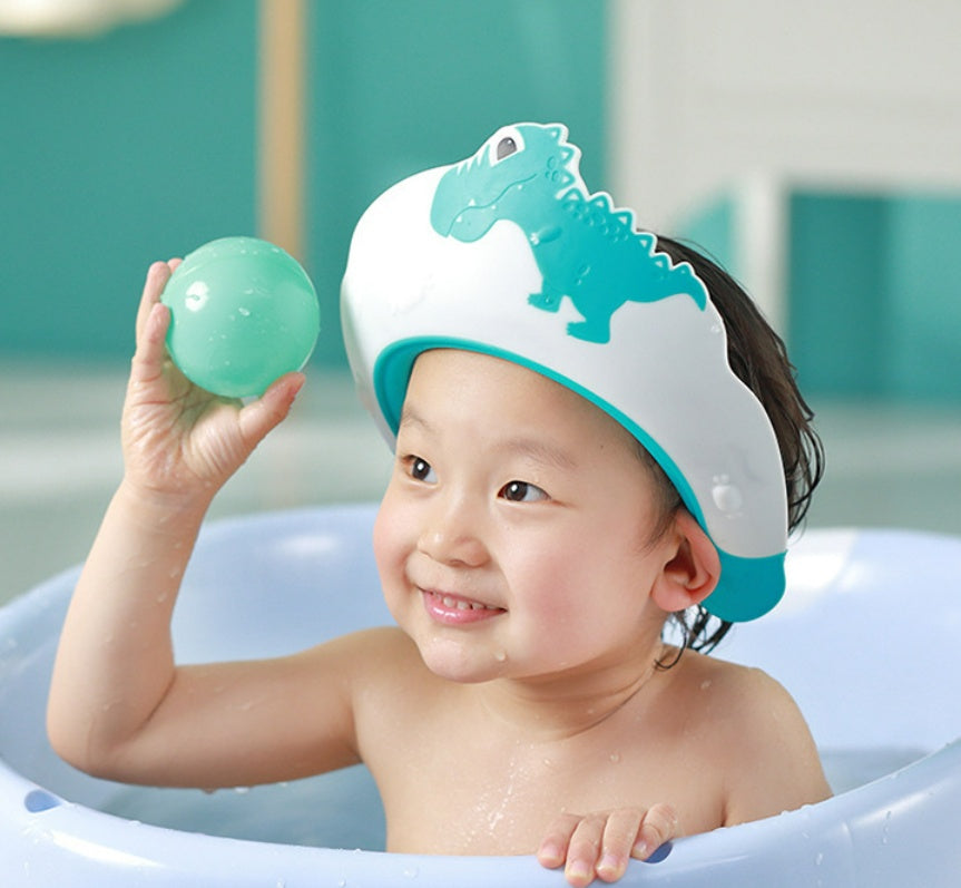 Baby Shower Cap – Waterproof Shampoo Hat for Eyes & Ears Protection