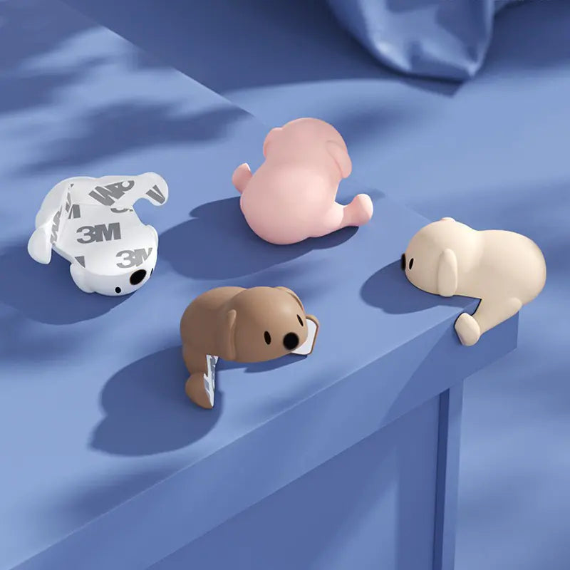 Puppy Cartoon Silicone Table Corner Protective Cover