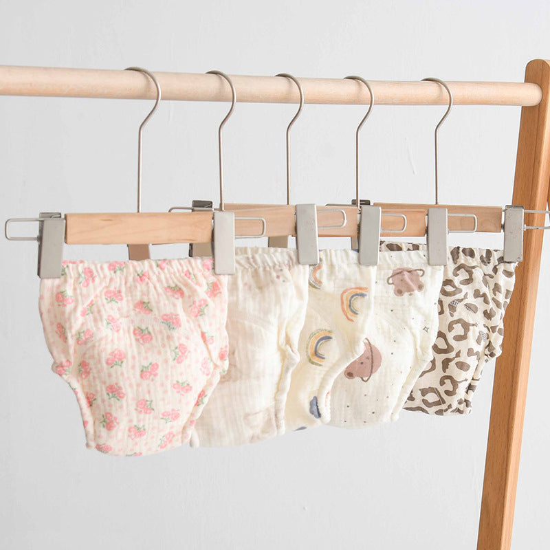 Baby's Cotton Training Pants Pure Diaper Pants