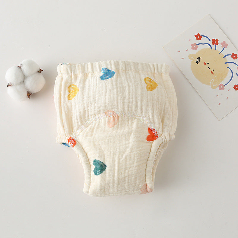 Cotton Baby's raining Pants Gauze Diaper Pants