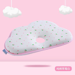 Baby Cloud-Shaped Pillow for Newborns, Washable Cotton
