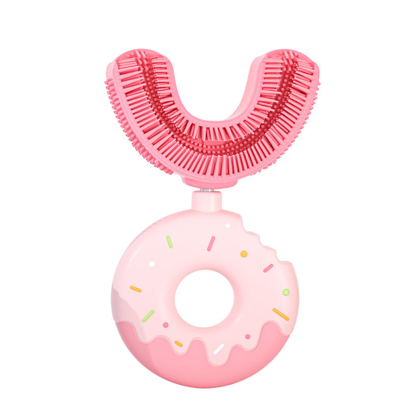 U-Shaped Silicone Baby Toothbrush – Safe Dental Care for Infants”