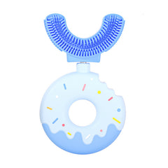 U-Shaped Silicone Baby Toothbrush – Safe Dental Care for Infants”