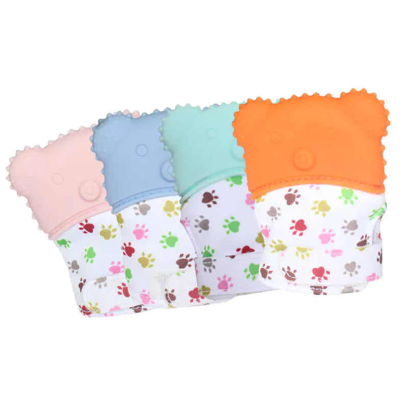 Silicone Baby Teething Glove with Massage Function