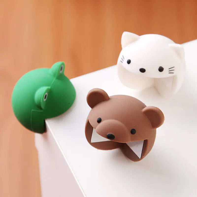Animal-Shaped Silicone Baby Corner Protectors (Thick)