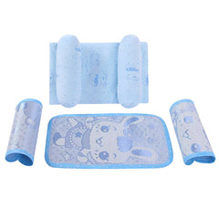 Adjustable Infant Pillow – Baby Head Shaping Pillow with Cartoon Design | Soft Velvet & Cotton, Flat Head Prevention for Newborns (1–3 Years)