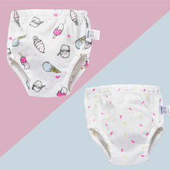 Cotton Baby Training Gauze Diaper Pants