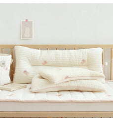 Embroidery Flat Head Shaping Pillow for Babies