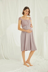 Maternity Lace Nightgown – Nursing Friendly