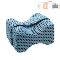 Memory Foam Wedge Knee Pillow – Ergonomic Leg Support for Side Sleepers
