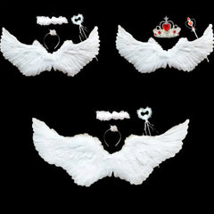 Swallow-Shaped Angel Feather Wings – Handmade Props for Stage & Photoshoots